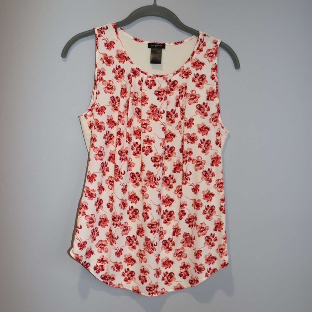 Ann Taylor Floral Blouse
